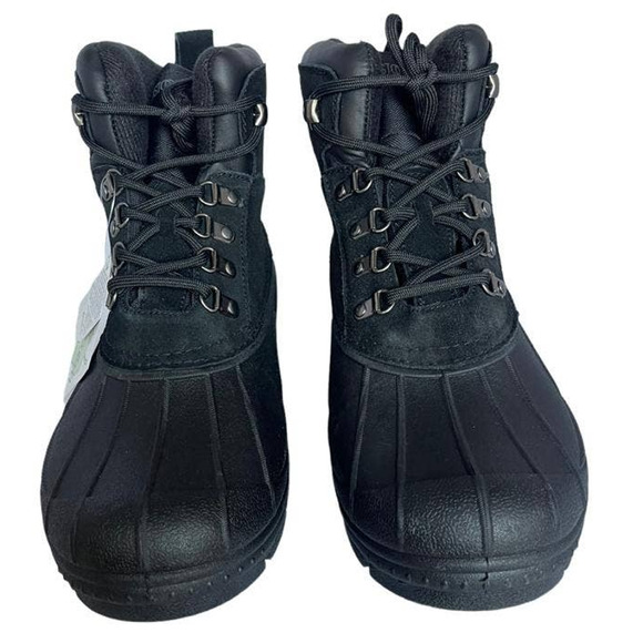 💎✨$130✨💎 New in Box Woodstock CHET Black Men's boots - Picture 2 of 7